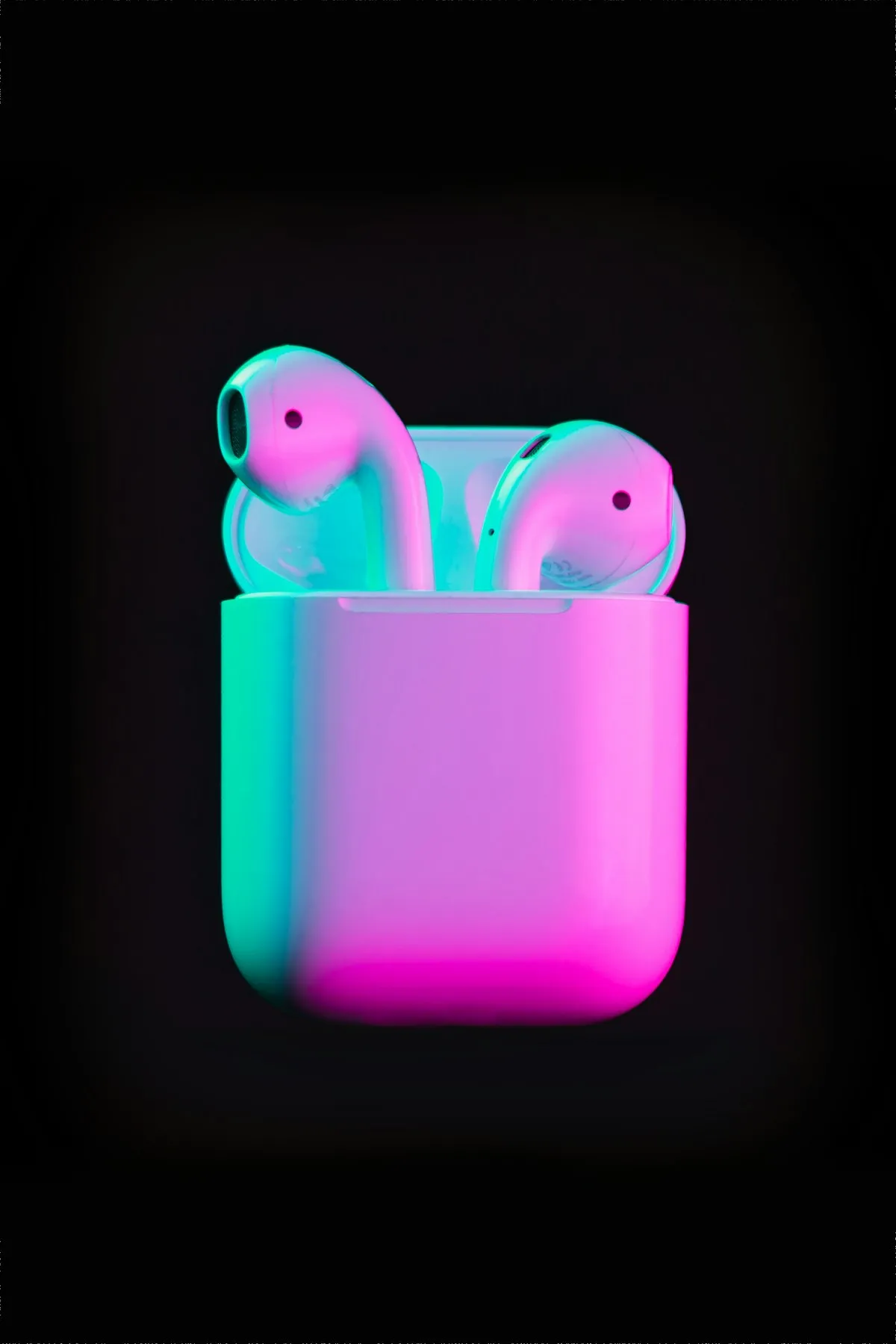 KOA Buds — audífonos true wireless con iluminación neón
